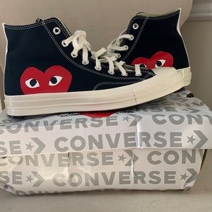 NIB Converse Comme des Garcons Men’s size 10 Tennis Shoes